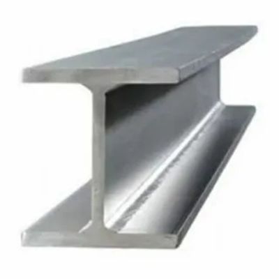 SS400 S235JR MS I Beam A36 کانال فولادی تیر 50mm-300mm عرض فلنج