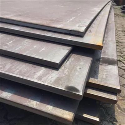 صفحه فولادی کربنی 600 میلی متری Astm A36 صفحه فولادی ملایم 4 تا 12 متر طول