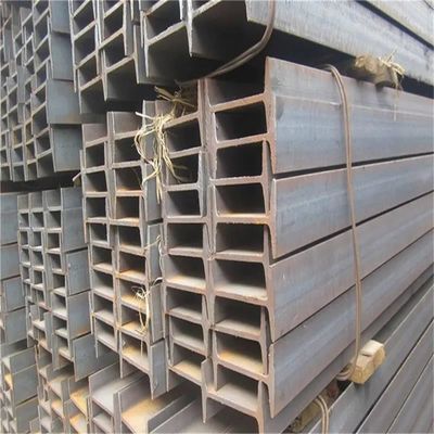 2mm-30mm آلیاژی کانال I تیر فولادی نورد گرم Q345 فولاد مقطع I