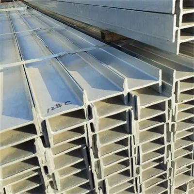 تیر فولادی کانال ASTM A572 Q345 Steel I-Beam For Building Material