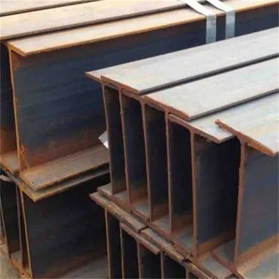 پرتو فولادی کانالی با کیفیت بالا H شکل ساختار فولادی ستون تیر تیر آهن کربنی H-تیر