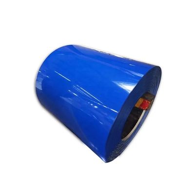 PVDF 10mm PPGI کویل فولادی گالوانیزه از پیش رنگ شده Z180 پوشش ASTM A653