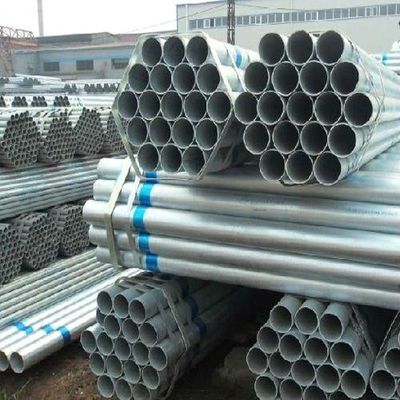 SS400 لوله گرد از پیش گالوانیزه در ساخت لوله فولادی کربنی استفاده می شود