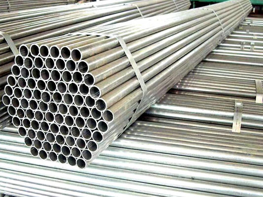 SS400 لوله گرد از پیش گالوانیزه در ساخت لوله فولادی کربنی استفاده می شود