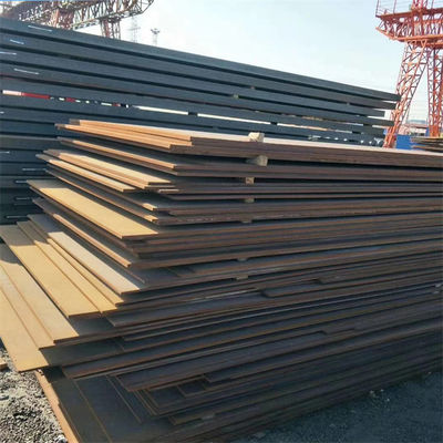 0.15mm-300mm Q355 کربن ورق فولادی Bridges Astm A36 Steel Plate
