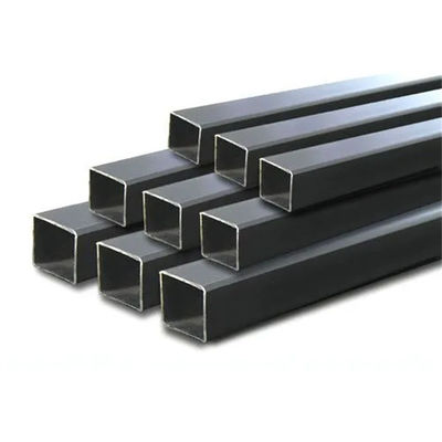 0.5mm 20mm 100x50 بخش جعبه MS مستطیل بخش توخالی فولاد
