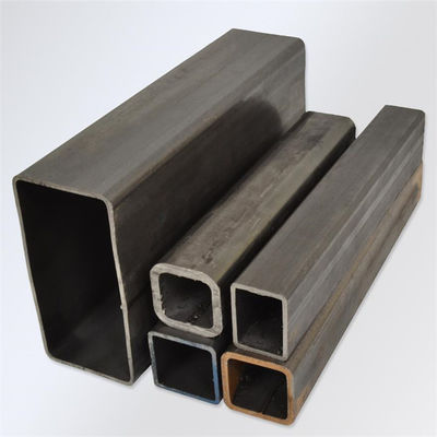 0.5mm 20mm 100x50 بخش جعبه MS مستطیل بخش توخالی فولاد