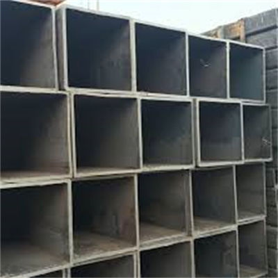 بخش جعبه RHS رنگ مشکی BS EN10219 G3466 SHS مربع توخالی