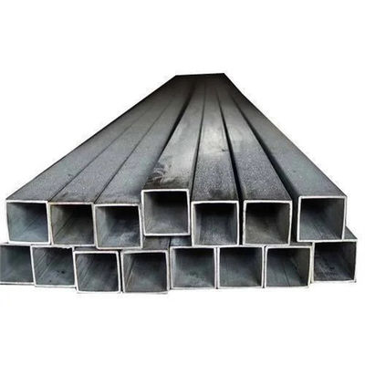 بخش جعبه RHS رنگ مشکی BS EN10219 G3466 SHS مربع توخالی