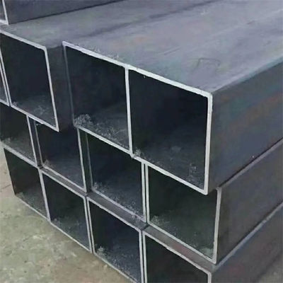 بخش جعبه RHS رنگ مشکی BS EN10219 G3466 SHS مربع توخالی
