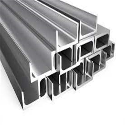 تیر 10# 48×100 کانال فولادی سری 300 تیر شکل c برای ساختمان ضخامت 5.3 میلی متر
