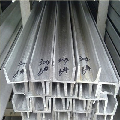 تیر 50×25 کانال فولادی 3 میلی متر ضخامت 304 304L تیر فولادی کانال ضد زنگ