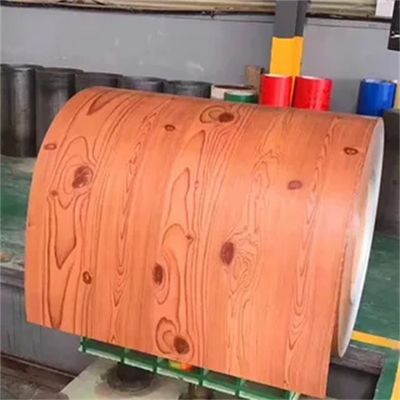 کویل فولادی گالوانیزه PPGI با پوشش رنگی فولادی از پیش رنگ شده 0.12 - 6.0 میلی متر