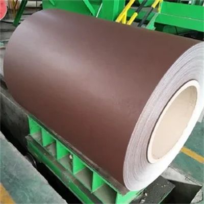 کویل فولادی گالوانیزه PPGI با پوشش رنگی فولادی از پیش رنگ شده 0.12 - 6.0 میلی متر