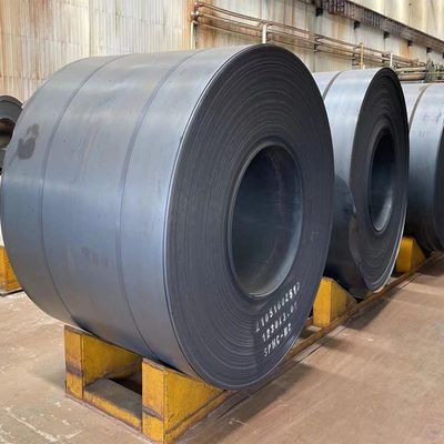 Q235 Q345 S235jr HRC نورد گرم کویل فولاد کربنی Astm A36 A283 A387