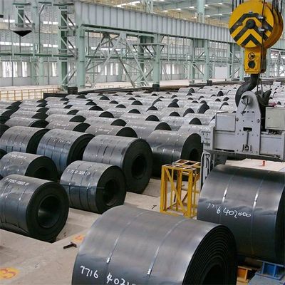 Q235 Q345 S235jr HRC نورد گرم کویل فولاد کربنی Astm A36 A283 A387